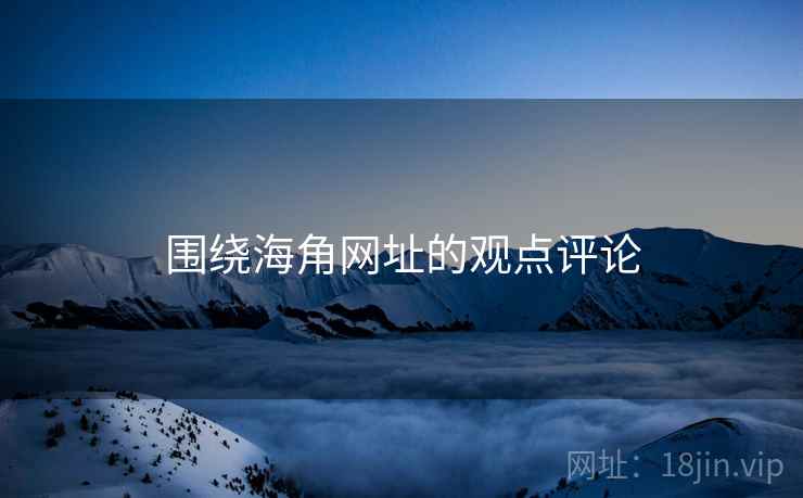 围绕海角网址的观点评论