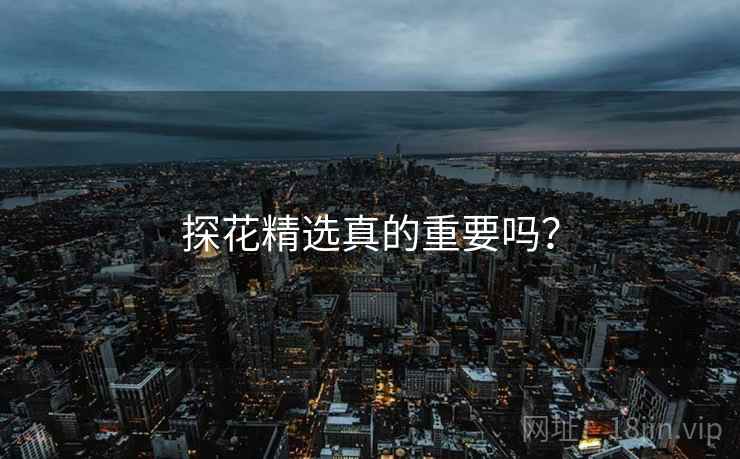 探花精选真的重要吗？
