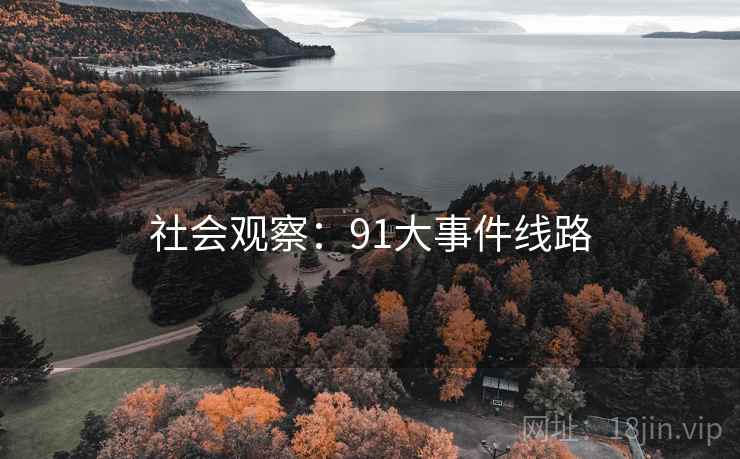 社会观察：91大事件线路