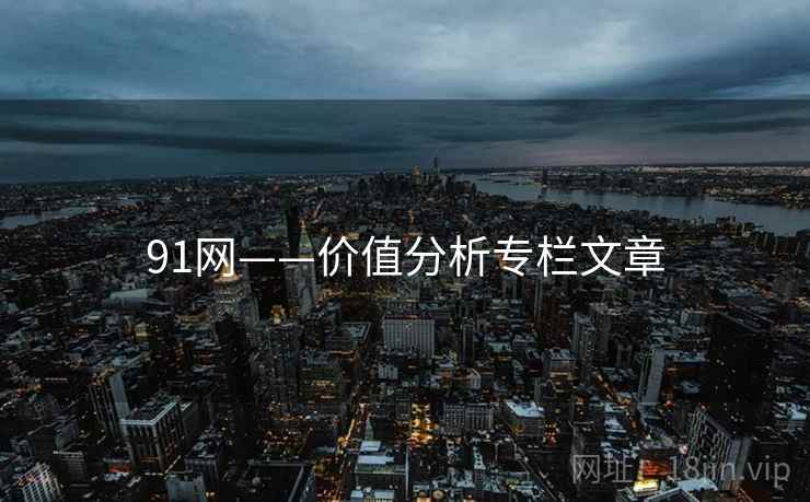 91网——价值分析专栏文章